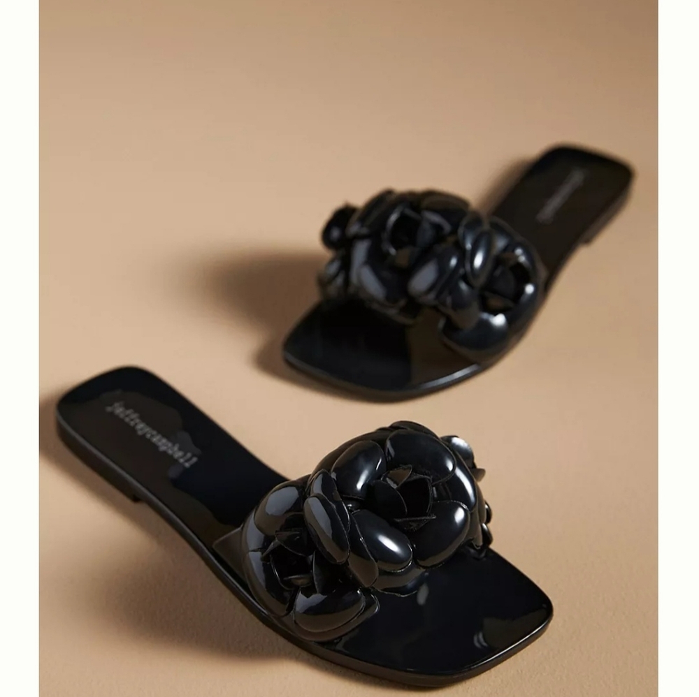 🌸 Jeffrey Campbell Flower Slides 🌸